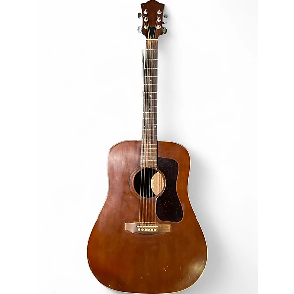 Vintage 1978 Guild D25M Worn Brown Acoustic Guitar