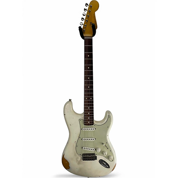 Used Nash Guitars S63 White Solid Body Electric Guitar