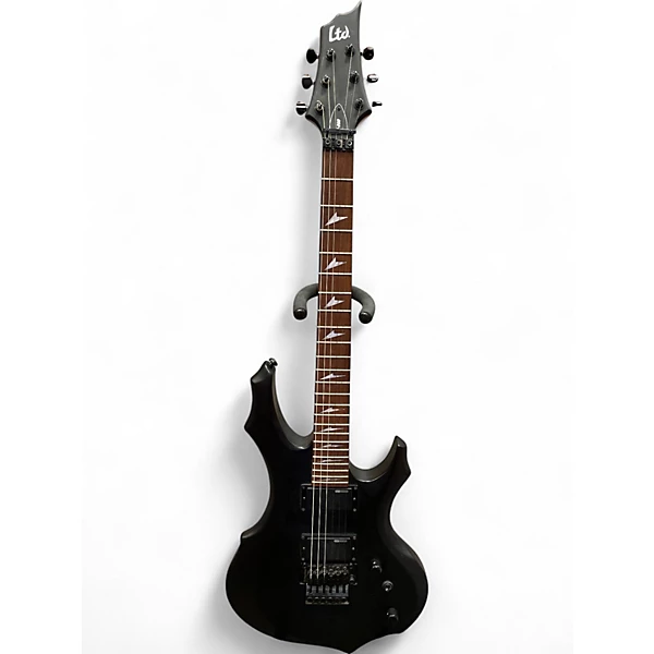 ESP Used ESP LTD F200 Black Solid Body Electric Guitar