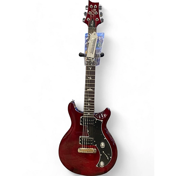 Used PRS Mira SE Trans Red Solid Body Electric Guitar