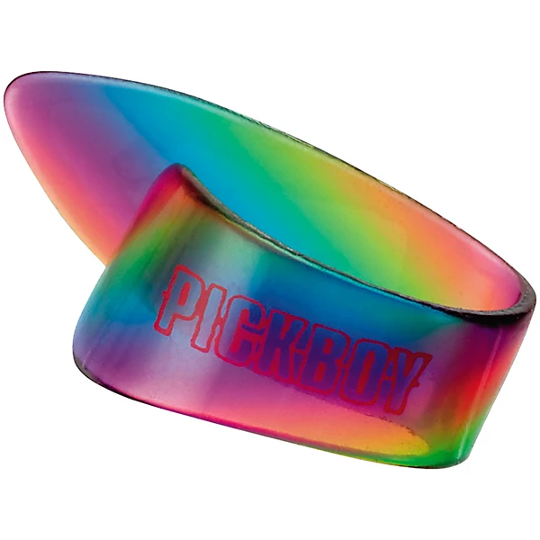 Rainbow Cellulose Medium Thumb Picks