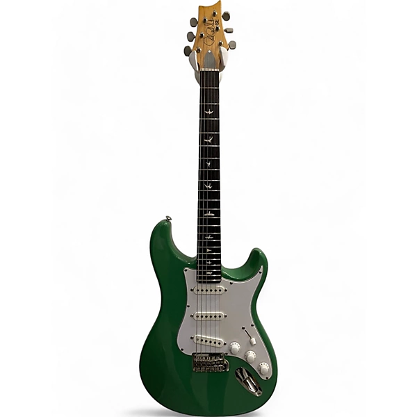 Used PRS SE Silver Sky Green Solid Body Electric Guitar