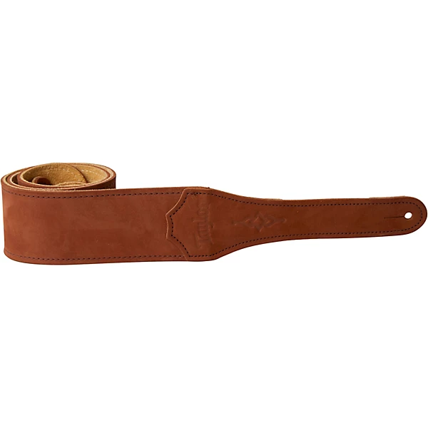 Gemstone Guitar Strap Sanded Suede Brown 25 in