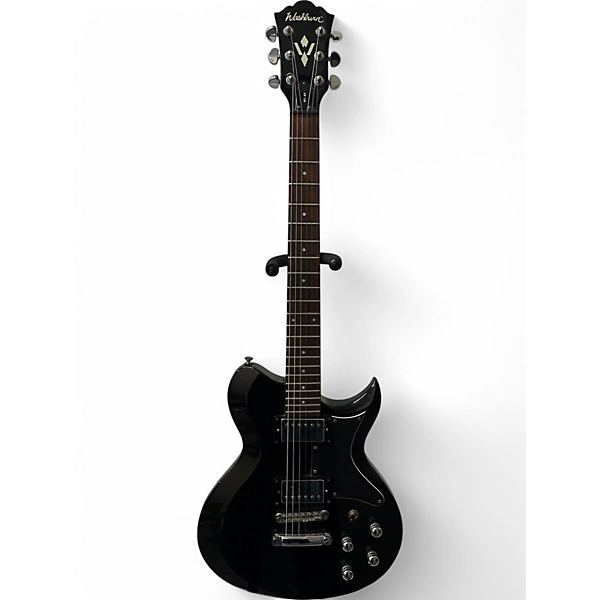 Washburn Used Washburn WI 64 Black Solid Body Electric Guitar