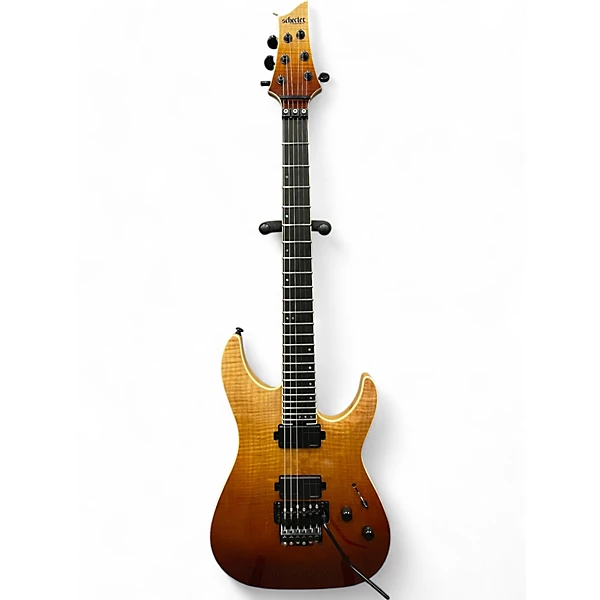 Used Schecter Guitar Research SLS Elite Rootbeer Solid Body Electric Guitar