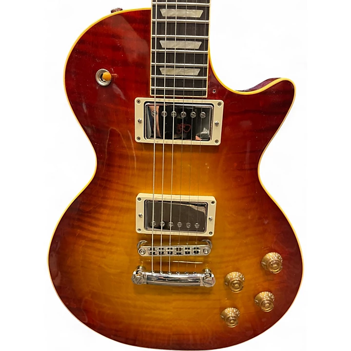 Used 2024 Heritage H 150 CUSTOM Dark Cherry Burst Solid Body Electric Guitar