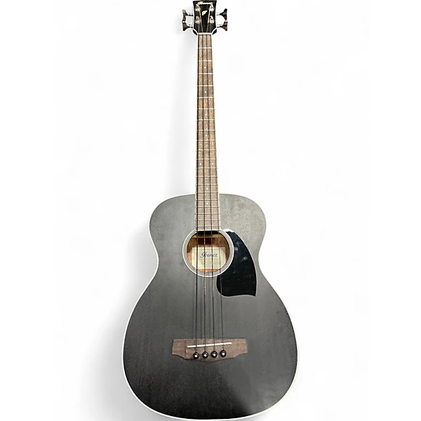 Ibanez Used Ibanez PCBE14MH WK BLACK Acoustic Bass Guitar.gc