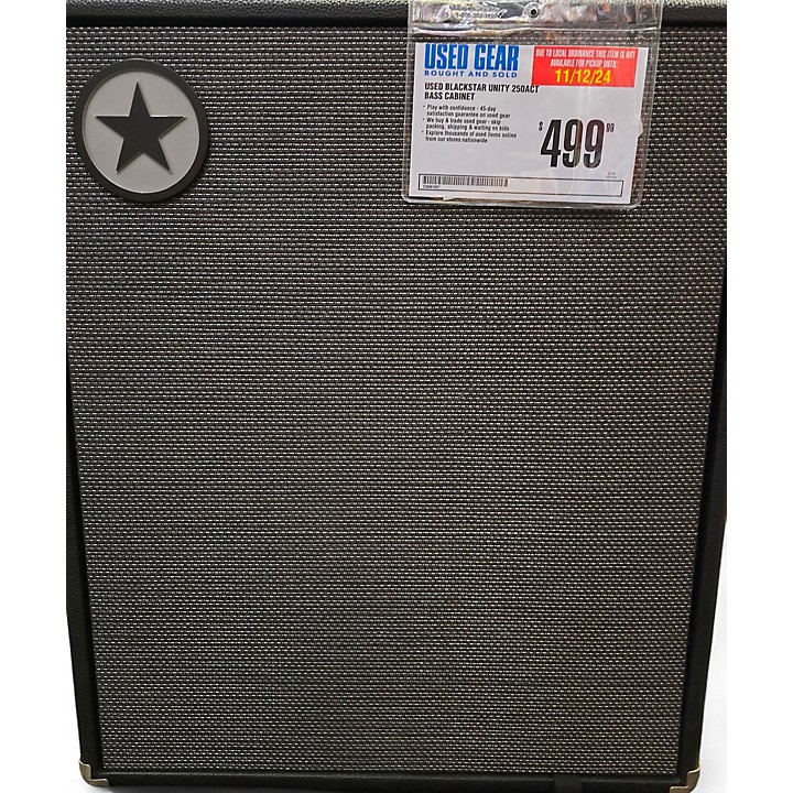 Used Blackstar unity 250ACT Bass Cabinet
