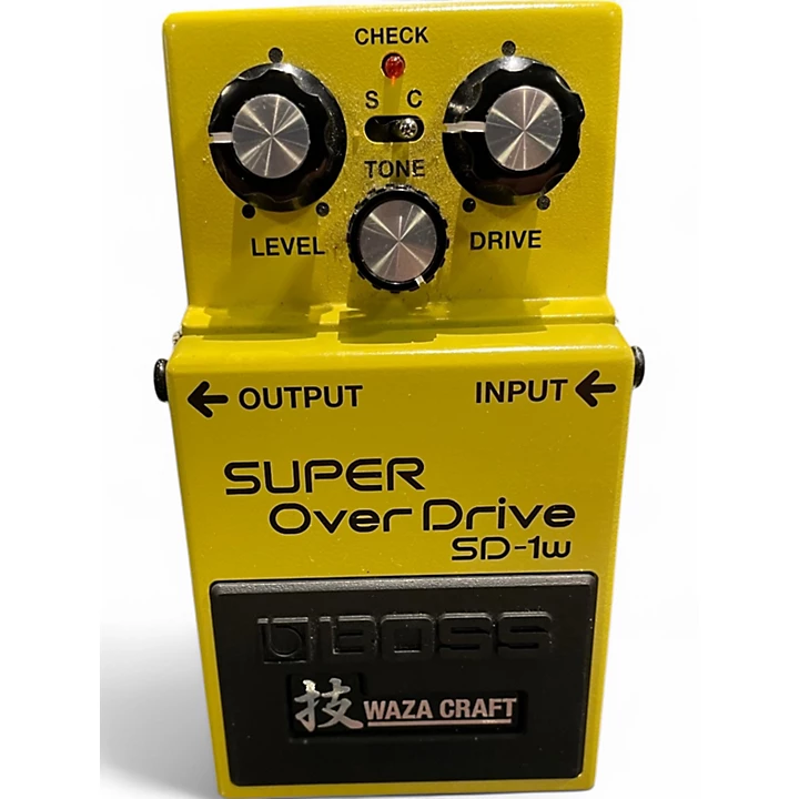 BOSS Used BOSS SD1W Super Overdrive Waza Craft Effect Pedal