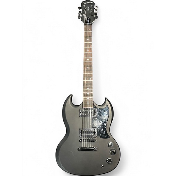 Used Epiphone Gothic SG Black Solid Body Electric Guitar