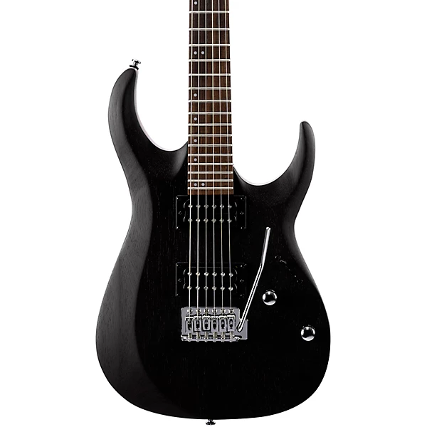 Cort X Series Bolt On 6 String Electric Guitar Open Pore Black