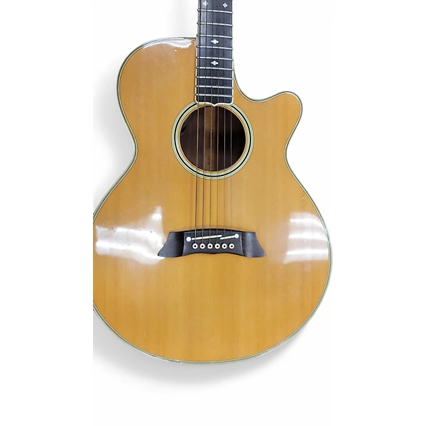 Used Takamine LTD 89 Natural Acoustic Electric Guitar
