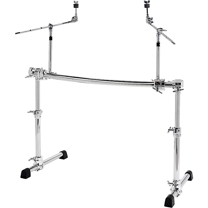 Chrome Series Height Adjustable Curved Rack