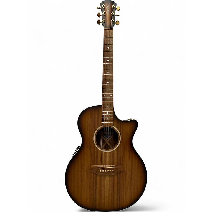 Used Cole Clark AN2EC BLBL SUN MAHOGANY BURST Acoustic Electric Guitar