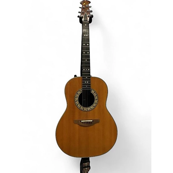 Used Ovation 1612 4 Natural Acoustic Guitar