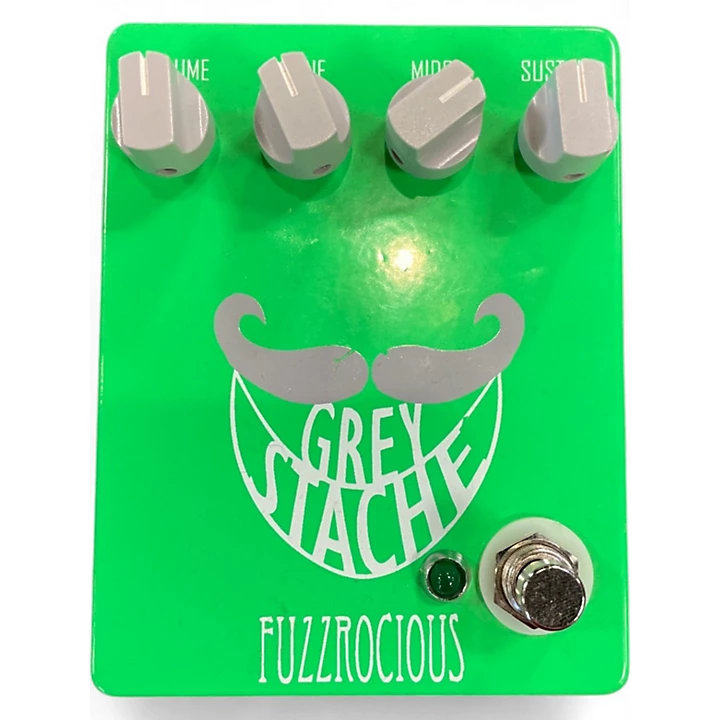 Fuzzrocious Used Fuzzrocious Grey Stache Effect Pedal.gc