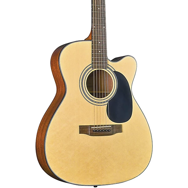 Bristol BM 16CE 000 Acoustic Electric Guitar High Gloss Natural