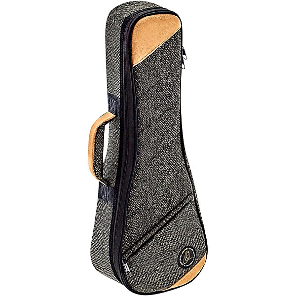 Ukulele Reinforced Soft Case Brown Black