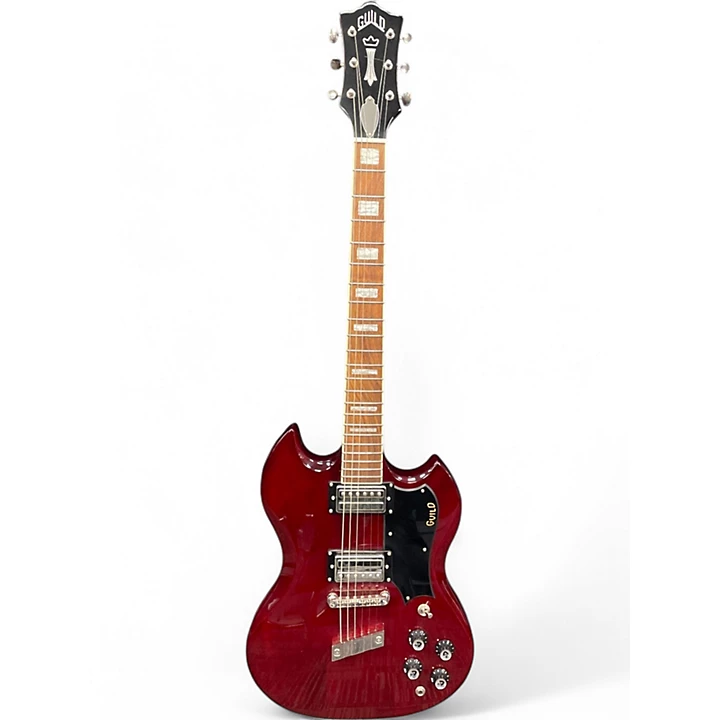 Guild Used Guild POLARA DELUXE RED Solid Body Electric Guitar.gc