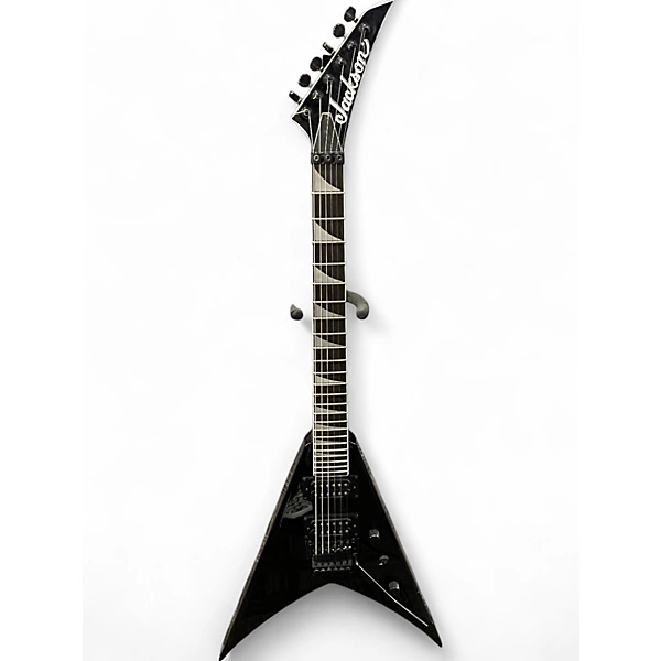 Used Jackson King V Pro Series Black Solid Body Electric Guitar