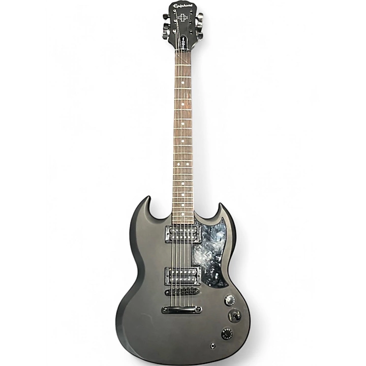 Used Epiphone Gothic SG Black Solid Body Electric Guitar