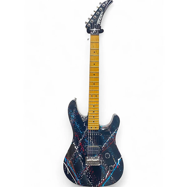 Used Peavey TRACER SPLATTER Solid Body Electric Guitar