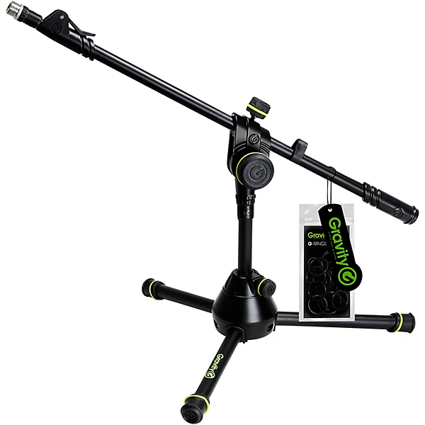 Microphone Stand Short With Folding Tripod Base Heavy Duty