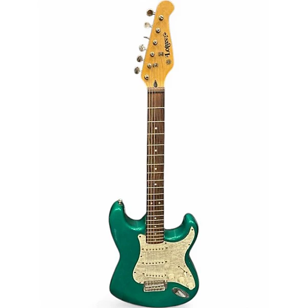 Used Lotus S STYLE Green Solid Body Electric Guitar