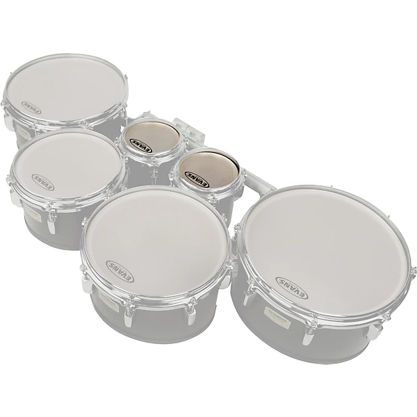 MX Frost Tenor Drumhead 6 Shot 3 Pack