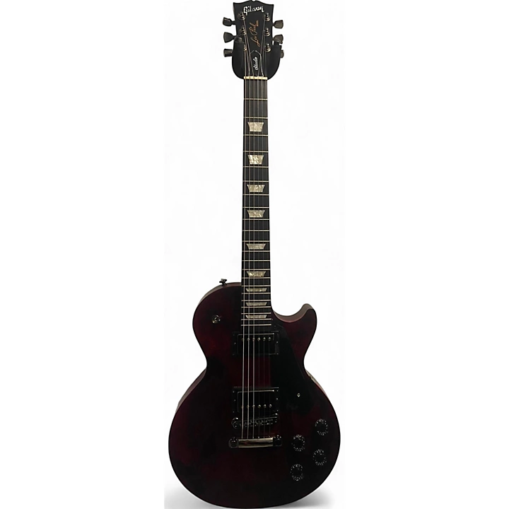 Arion Used Gibson Les Paul Studio Cherry Solid Body Electric Guitar.gc
