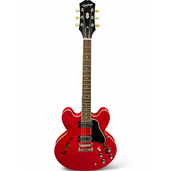 Epiphone Used Epiphone ES335 red Hollow Body Electric Guitar