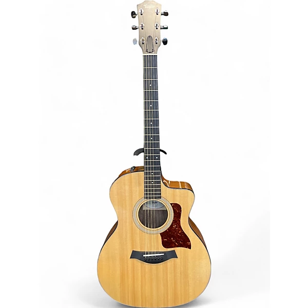Taylor Used Taylor 214CE Plus Natural Acoustic Electric Guitar