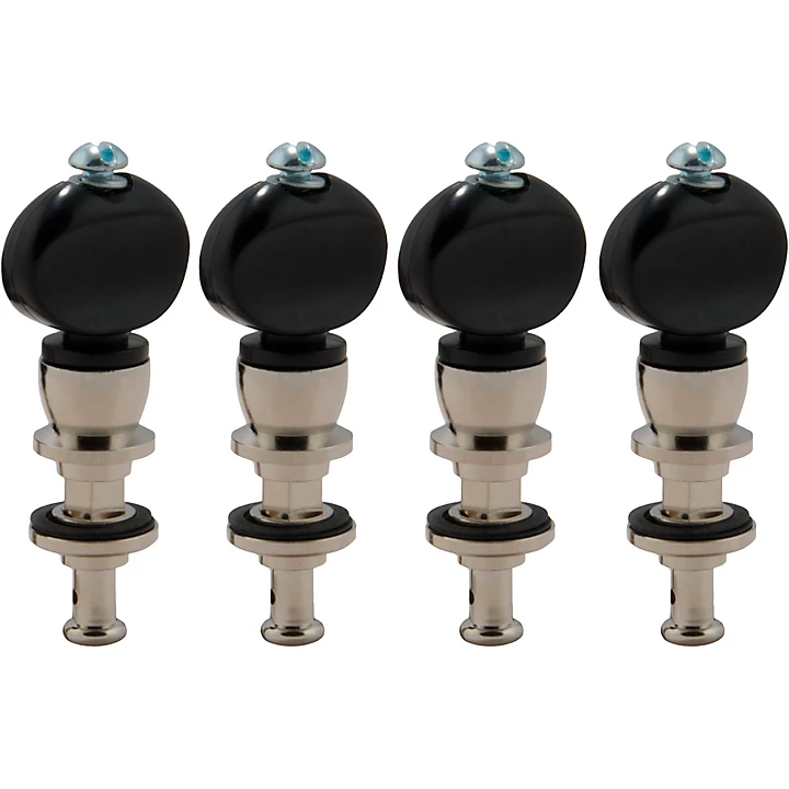 Champion 75 Series Banjo Black Button Tuning Pegs Nickel