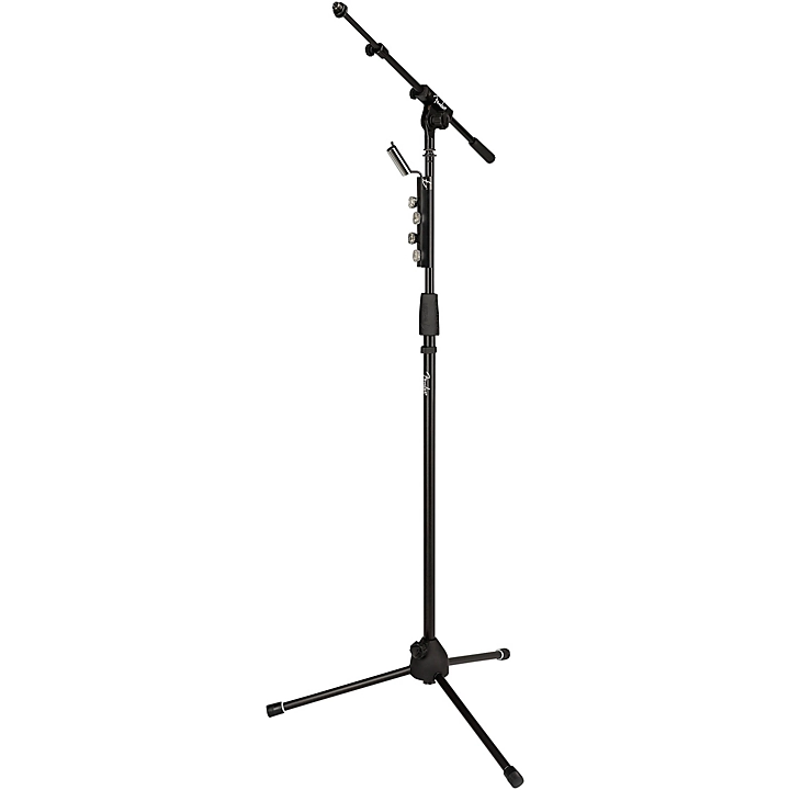 Telescoping Boom Microphone Stand Black