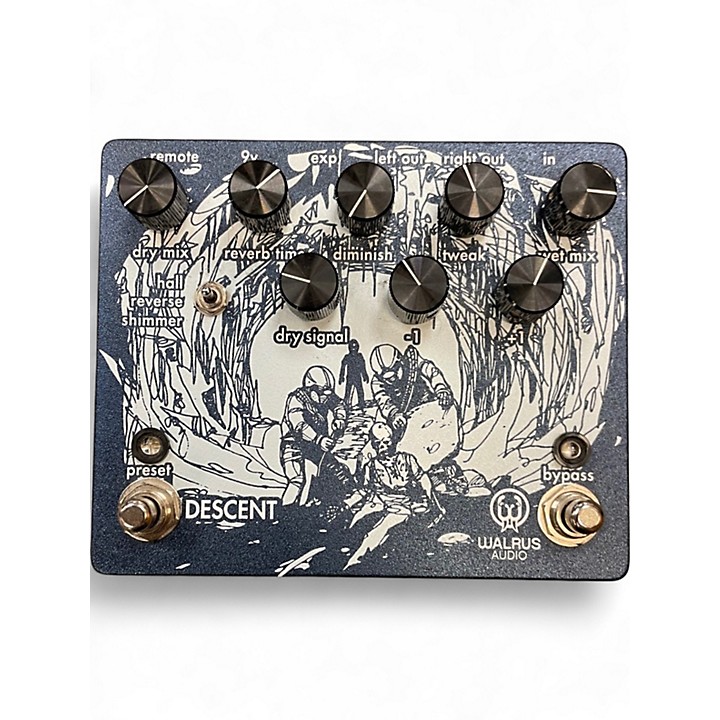 Walrus Audio Used Walrus Audio Descent Reverb Effect Pedal