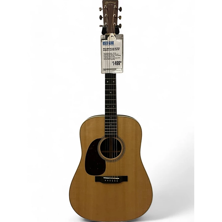 Martin Used Martin D16E Natural Acoustic Electric Guitar