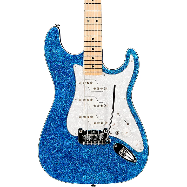 G&L GC Limited Edition USA Comanche Electric Guitar Blue Flake