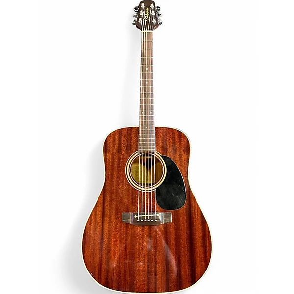 Used Takamine ef349 Mahogany Acoustic Electric Guitar