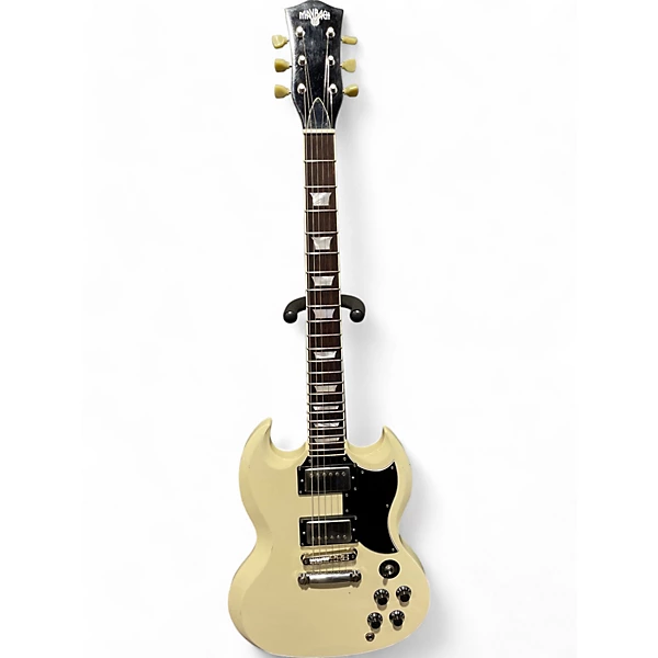 Used Maybach Albatroz 65 2 Vintage Cream Solid Body Electric Guitar