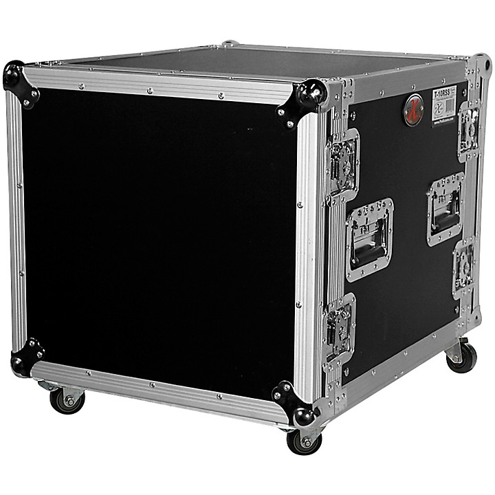 T 10RSS 10U 10 Space Amp Rack Mount ATA Flight Case
