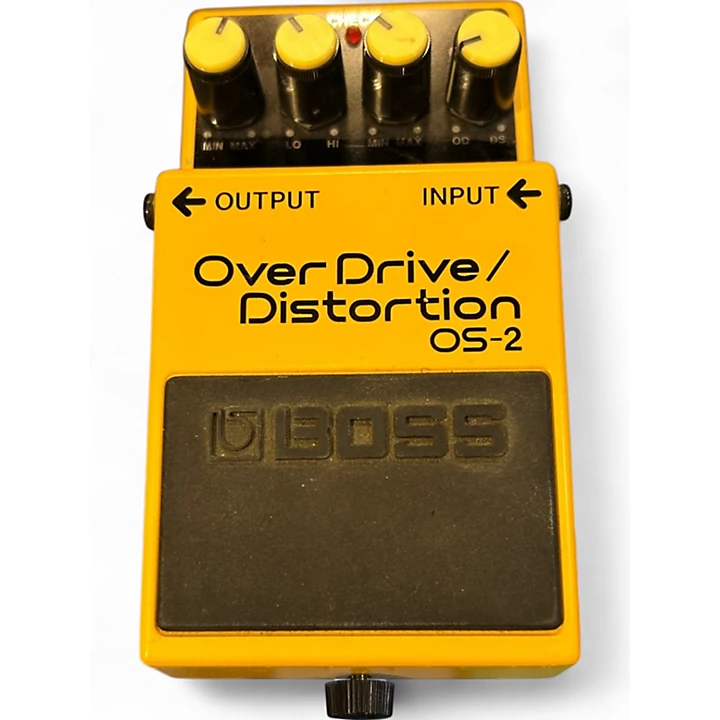 BOSS Used BOSS OS2 Overdrive Distortion Effect Pedal