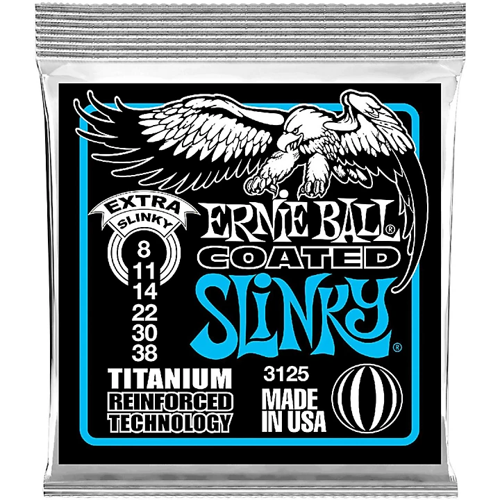 3125 Coated Electric Extra Slinky Guitar Strings