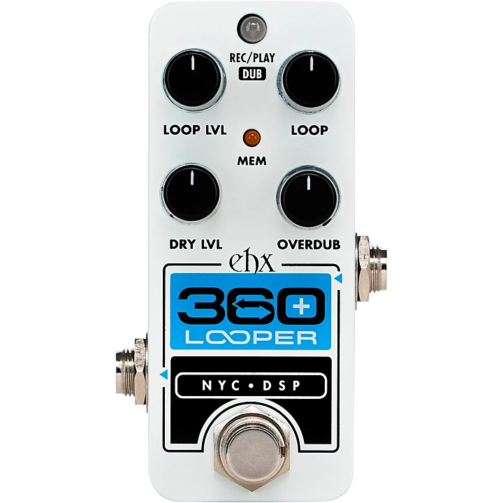 Electro Harmonix Pico 360+ Looper Pedal White