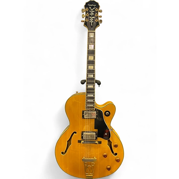 Epiphone Used Epiphone Emperor Natural Hollow Body Electric Guitar