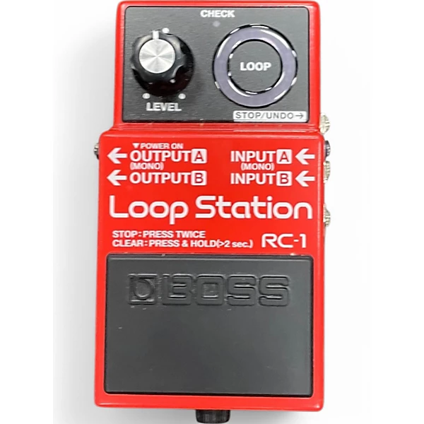 Used BOSS RC1 Loop Station Pedal