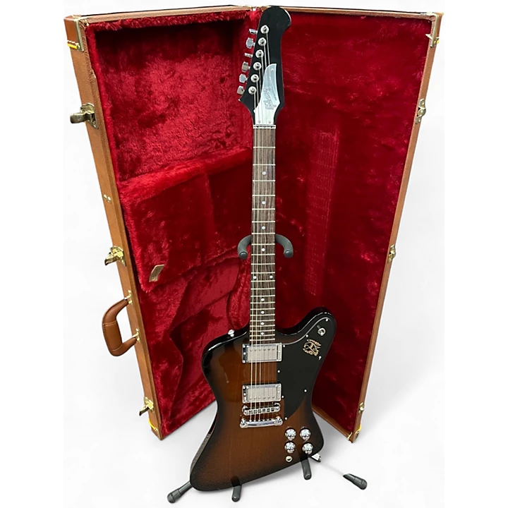 Used 2017 Gibson Firebird HP Tobacco Burst Solid Body Electric Guitar