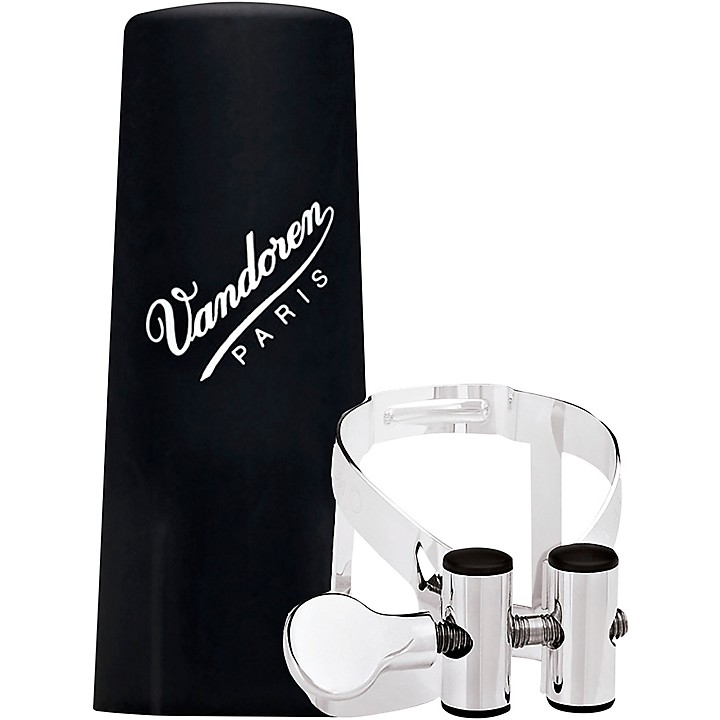 MO Ligature and Plastic Cap for Bb Clarinet Pink Gold