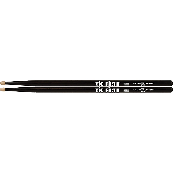 American Classic Drumsticks with Black Finish 5A Wood