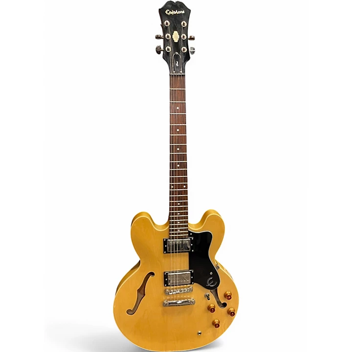 Epiphone Used Epiphone Dot Natural Hollow Body Electric Guitar