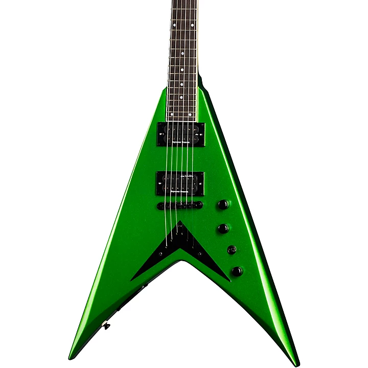 Dave Mustaine Vanguard Rust In Peace Electric Guitar Alien Tech Green